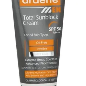 کرم ضد آفتاب آقایان آردن مدل توتال SPF۵۰  وزن ۵۰ گرم