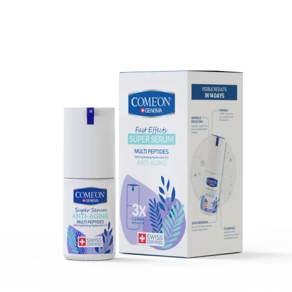 سوپر سرم ضد چروک کامان مدل Anti Aging حجم ۳۰ میلی لیتر
