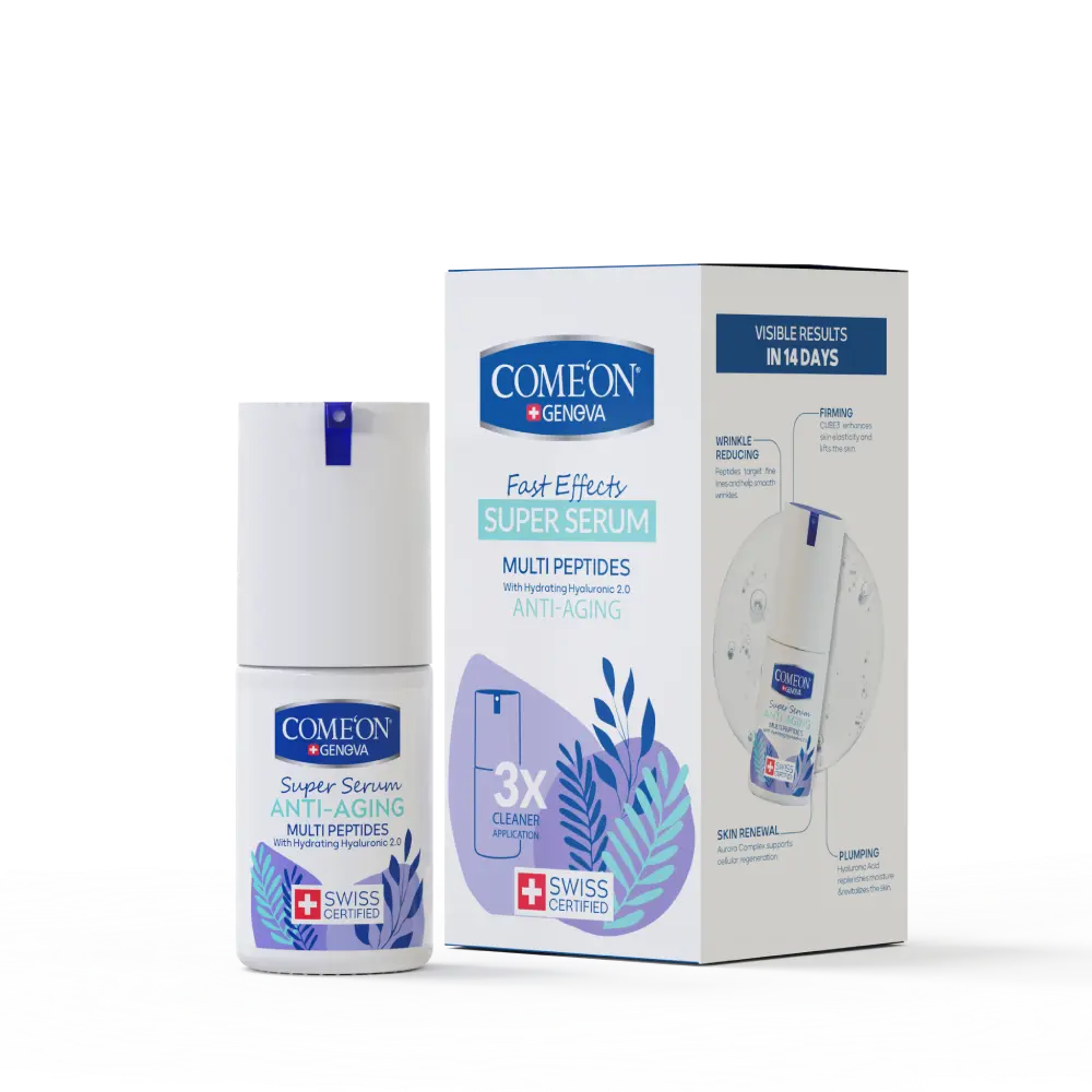 سوپر سرم ضد چروک کامان مدل Anti Aging حجم ۳۰ میلی لیتر سوپر سرم ضد چروک کامان مدل Anti Aging حجم ۳۰ میلی لیتر