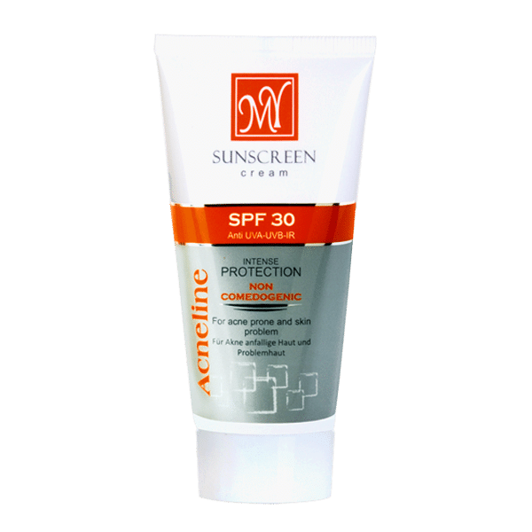 ضد آفتاب SPF30 آکنه لاین مای|My Sunscreen SPF30 Oil Free Acne Line 50 ml