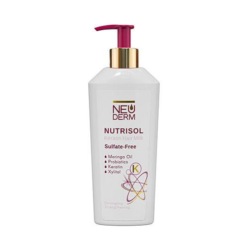 شیر مو کراتینه فاقد سولفات نئودرم مدل نوتریسل حجم 200 میلی لیتر شیر مو کراتینه فاقد سولفات نئودرم مدل نوتریسل حجم 200 میلی لیتر