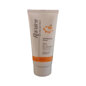 ضدآفتاب بی‌رنگ راکوتن، محافظ UVA، فاقد چربی مناسب پوست چرب و مختلط