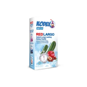 کاندوم کدکس مدل رد لارگو بسته 12 عددی