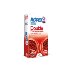 کاندوم کدکس مدل Double Pomegranate بسته ۱۲ عددی